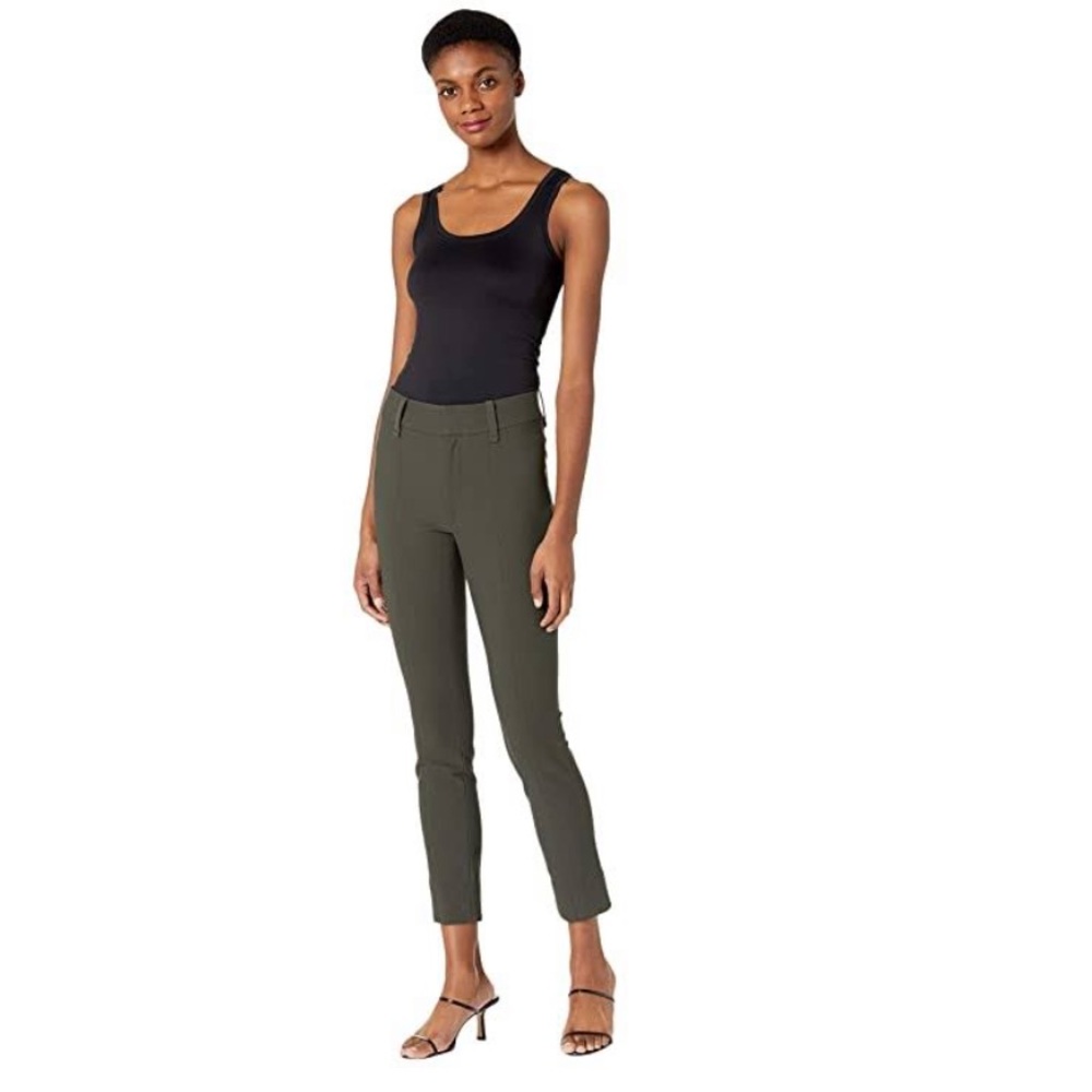 Vince High Waist Olive Color Cigarette Pant NWT